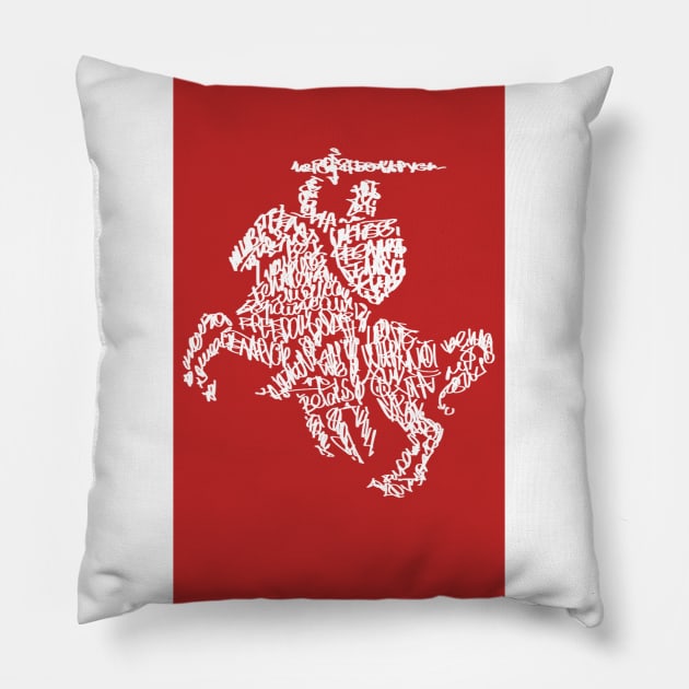 Freedom Belarus Pillow by DenielHast