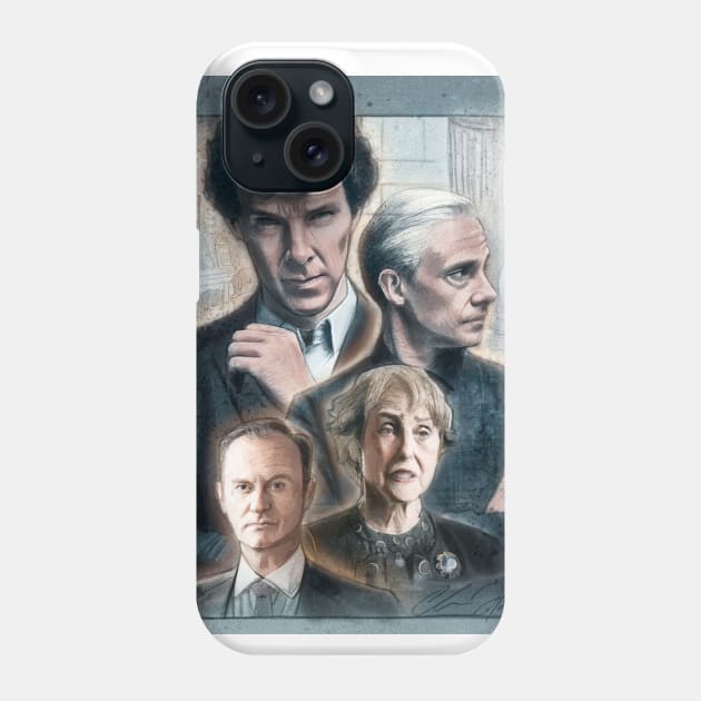 Sherlock Phone Case by sketchychris