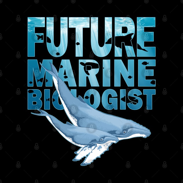 Humpback Whale Future Marine Biologist by NicGrayTees