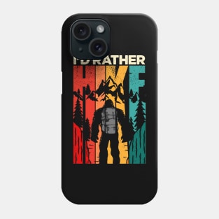 Bigfoot Hiking Lover Phone Case