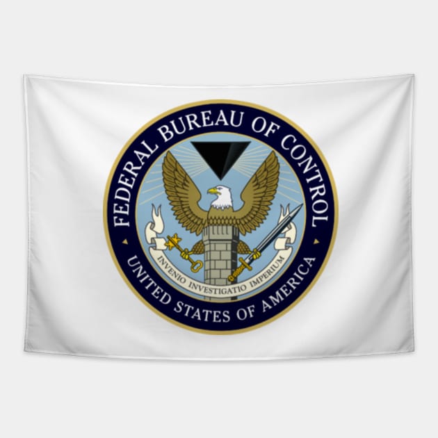 Federal Bureau of Control Tapestry by Acgreen56