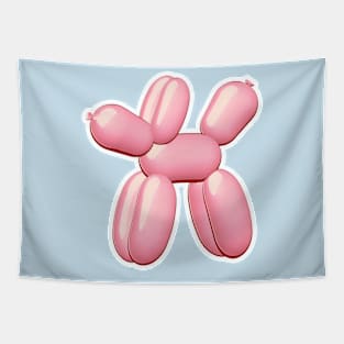 Balloon Dog Pink Tapestry