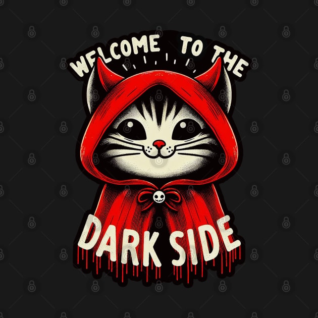 Welcome to the dark side - evil cat by Yaydsign