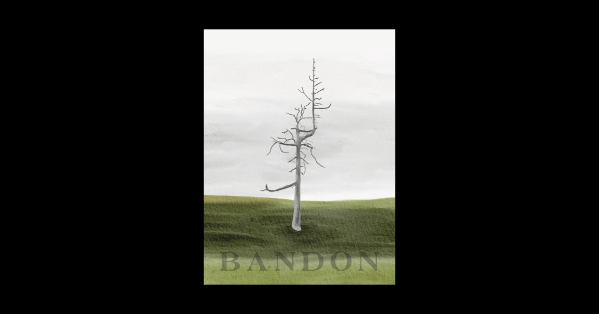 Bandon Dunes Ghost Tree Bandon Dunes Sticker TeePublic