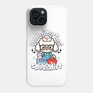 Poodles Cute - Doctors Nurses Medical Phone Case