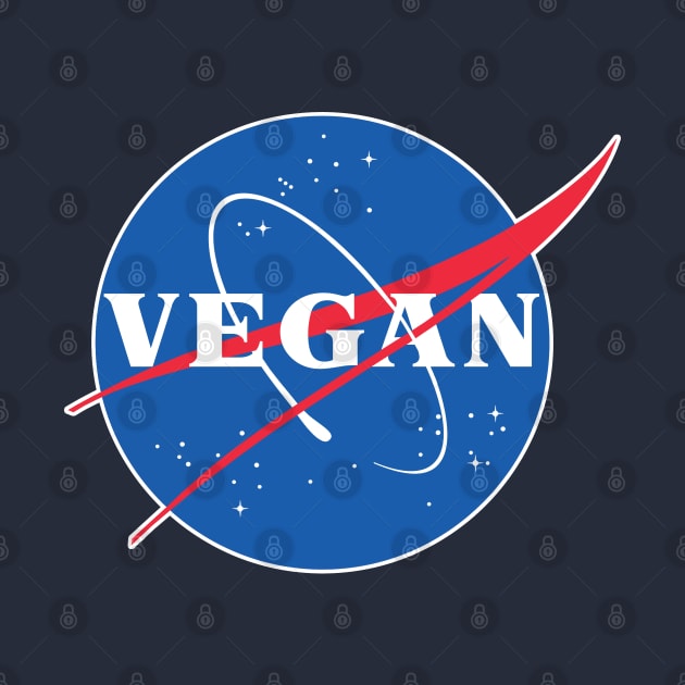 VEGAN - Nasa Parody Logo Design by DankFutura