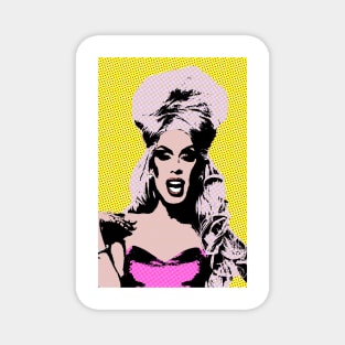 Alaska Thunderfuck style pop art Magnet