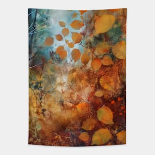 Rusty textured countryside autumn4 Tapestry