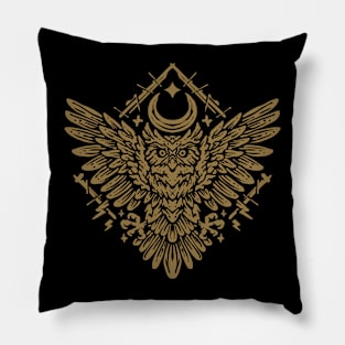 Owl Moon Pillow