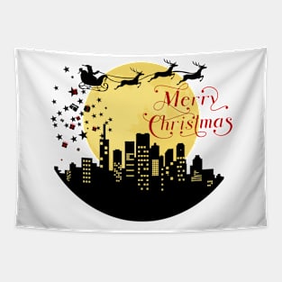 Merry Christmas Gift Tapestry