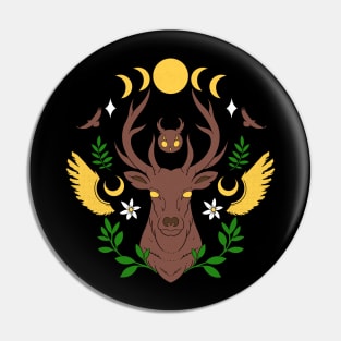 Mythical Deer Pin