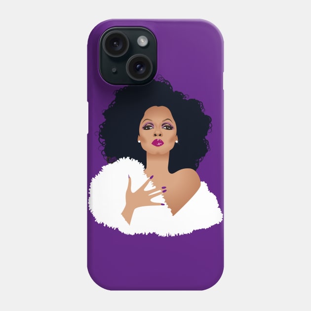 Diva Phone Case by AlejandroMogolloArt