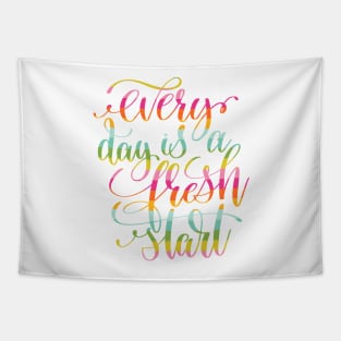 Every Day is a Fresh Start Tapestry