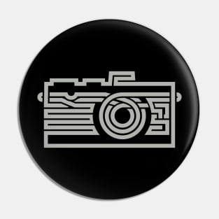 retro camera Pin