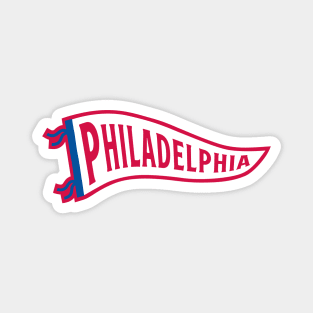 Philadelphia Pennant - Red 2 Magnet