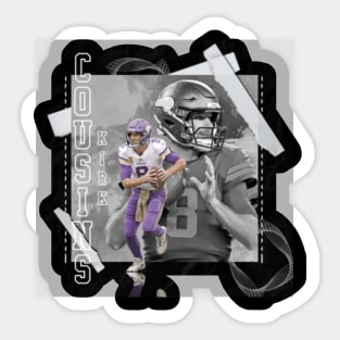 2022 MINNESOTA Vikings Kirk Cousins CAPTAINS 4⭐⭐⭐⭐-STAR PURPLE Stick-on  C-PATCH