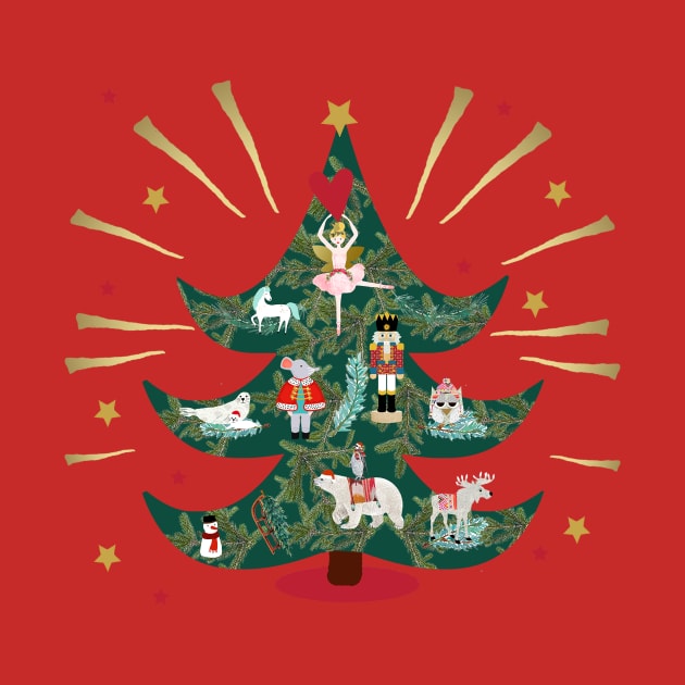 Xmas Nutcracker Tree by GreenNest