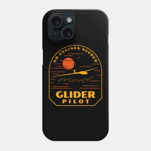 Glider Pilot Soaring Flying Aviation Phone Case