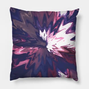 Fall Autumn Burgundy Floral Flower Pillow