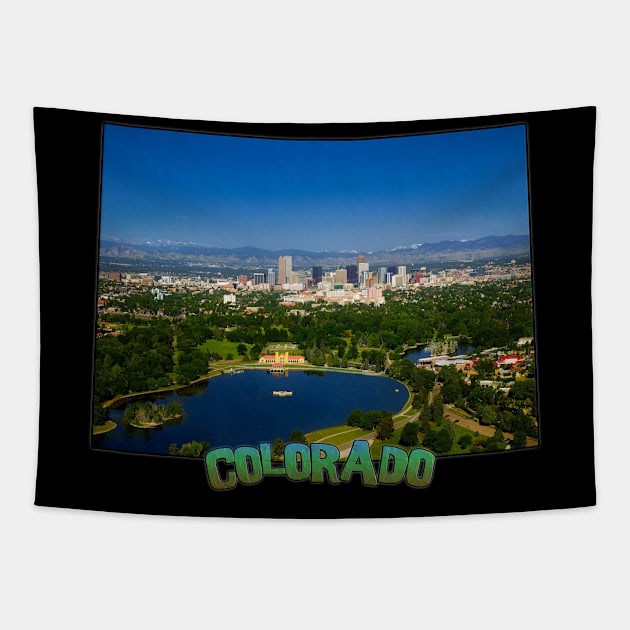 Colorado (Denver) Tapestry by gorff