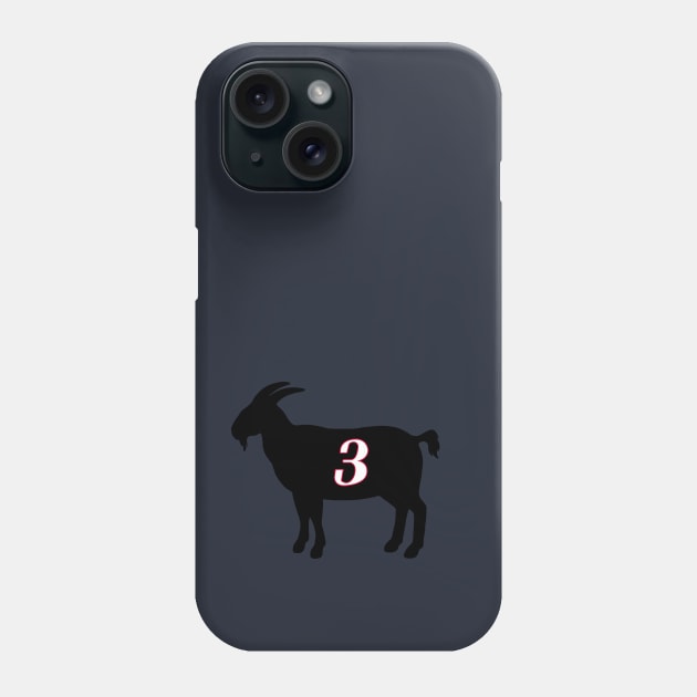 Allen Iverson Philadelphia Goat Qiangy Phone Case by qiangdade