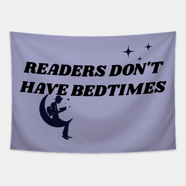 Readers Don't Have Bedtimes Tapestry by yaywow