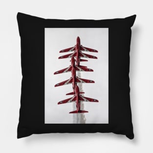 Red Arrows Stack Pillow