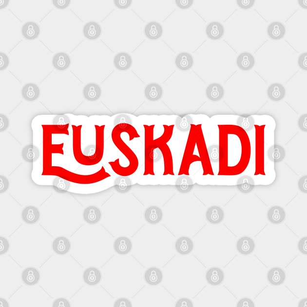 Euskadi Magnet by Mr Youpla