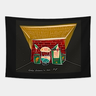 Ice cream shop Tapestry