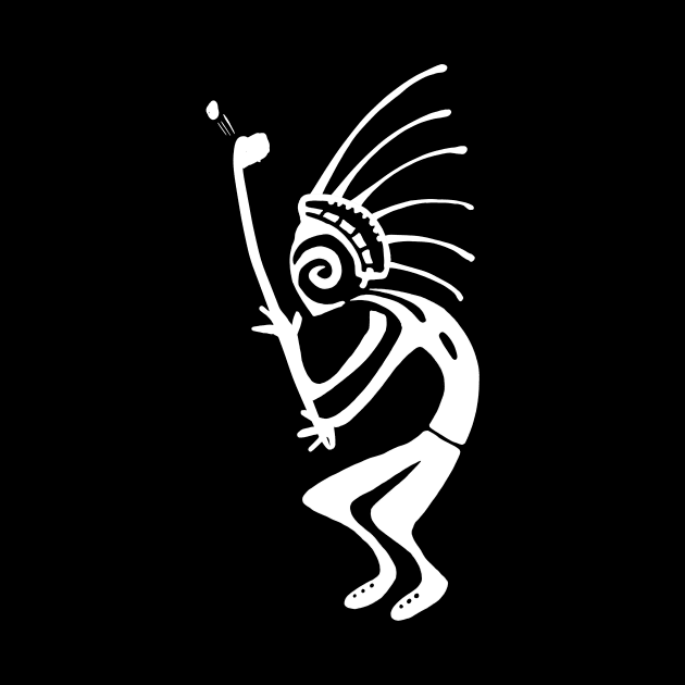 Kokopelli golf white by ngmx