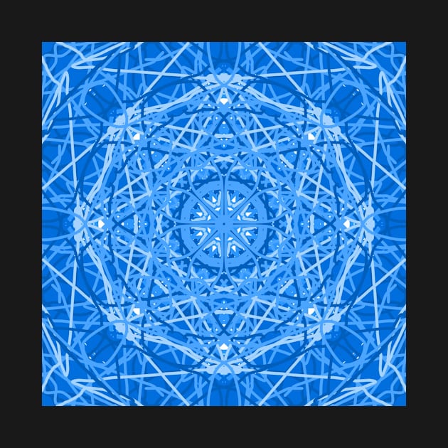 blue mandala by sarelitay