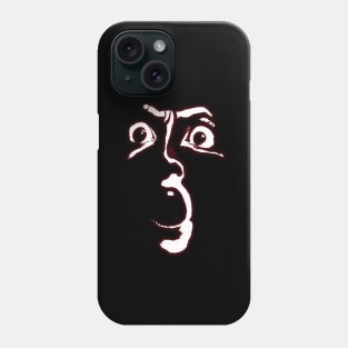 Horror face Phone Case