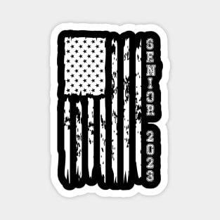 Senior Class of 2023 vintage flag USA Magnet