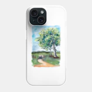 Walk in the bush. Artwork by Annalisa Amato Phone Case