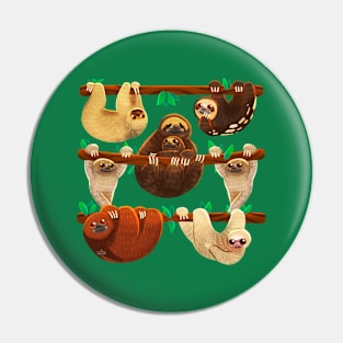 Sloths Pin