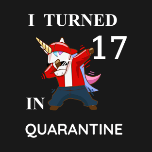 I Turned 17 in Quarantine T-Shirt