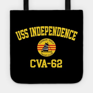 USS Independence CVA-62 Tonkin Gulf Yacht Club Tote