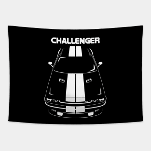 Dodge Challenger 2008-2014 - White Stripes Tapestry