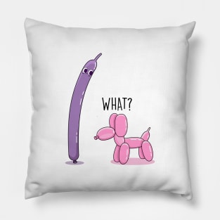 Balloons and humor Pillow