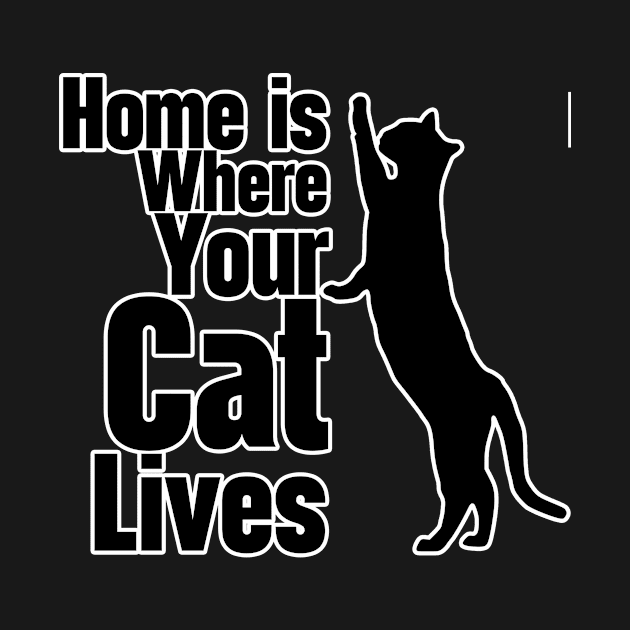Home Is Where Your Cat Lives by nextneveldesign