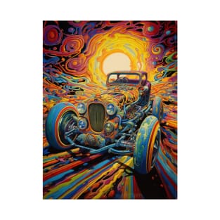 Psychedelic Hot Rod T-Shirt