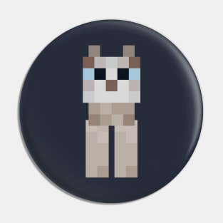 Minecraft Ragdoll Cat Pin