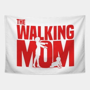 The walking Mom Tapestry