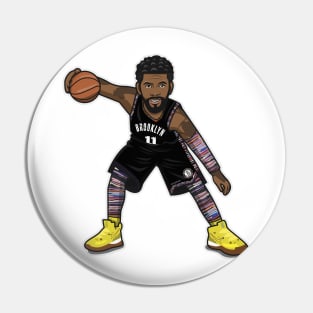 Kyrie Irving Cartoon Style Pin