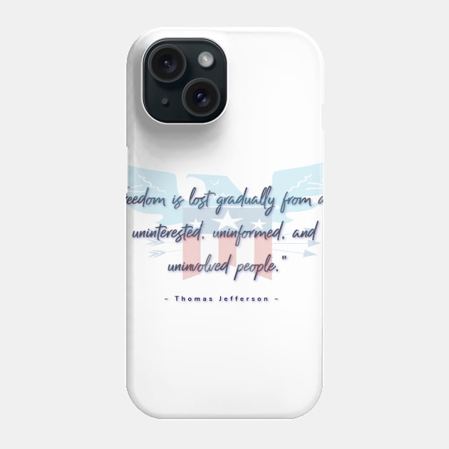 Freedom Phone Case by mindingmywellness