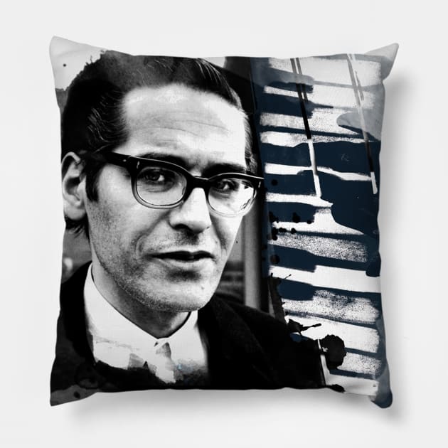 Bill Evans Pillow by vivalarevolucio