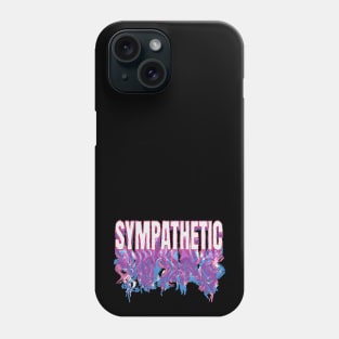 sympathetic word lettering art Phone Case