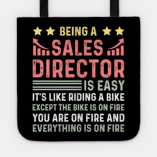 Funny director of sales and marketing Worker Sales Director Tote