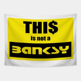 This is not a Banksy Tapestry