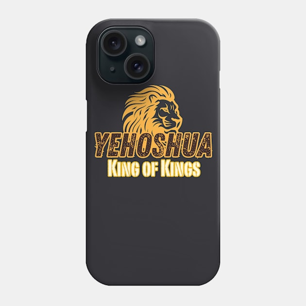 KING YESHUA Phone Case by Kikapu creations